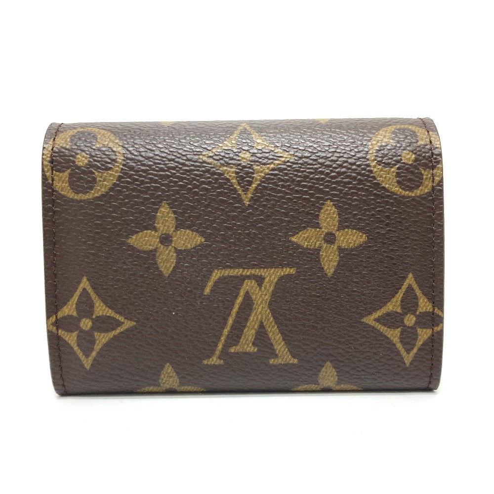 LOUIS VUITTON Coin case M61930 Monogram canvas Brown Monogram Portonet Plat