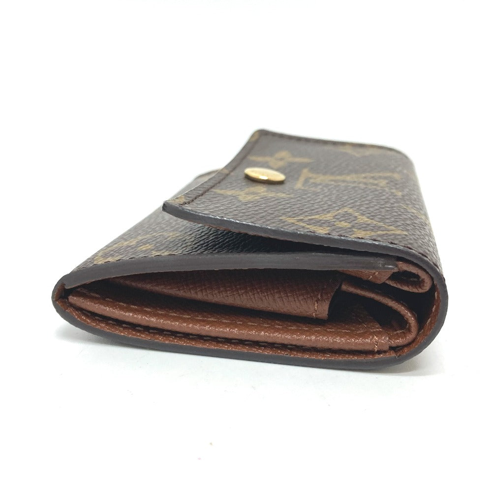 LOUIS VUITTON Coin case M61930 Monogram canvas Brown Monogram Portonet Plat