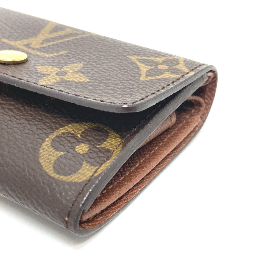 LOUIS VUITTON Coin case M61930 Monogram canvas Brown Monogram Portonet Plat