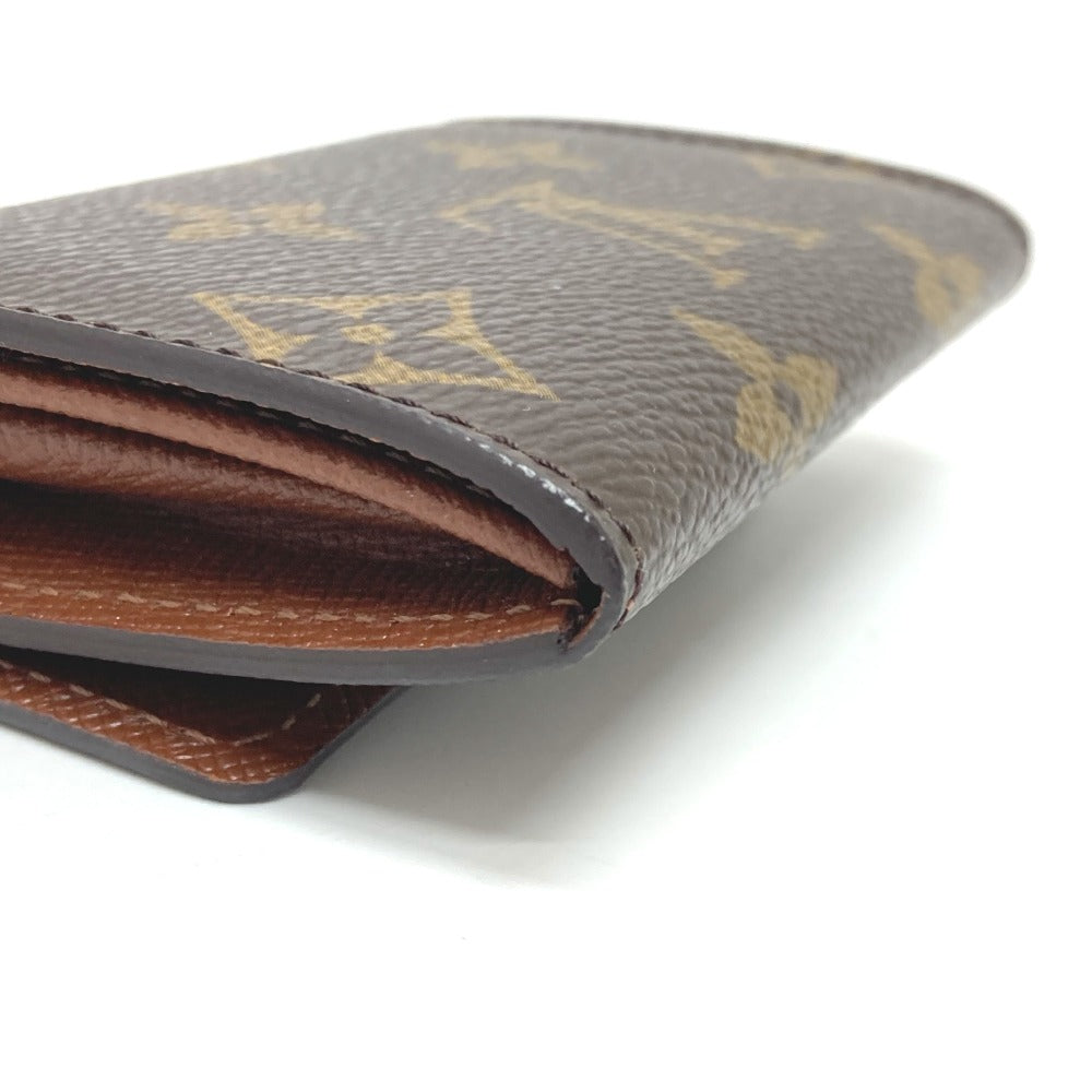LOUIS VUITTON Coin case M61930 Monogram canvas Brown Monogram Portonet Plat