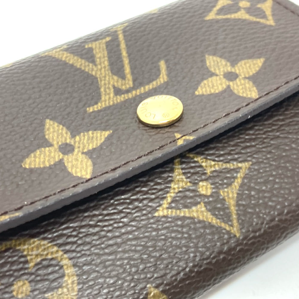 LOUIS VUITTON Coin case M61930 Monogram canvas Brown Monogram Portonet Plat
