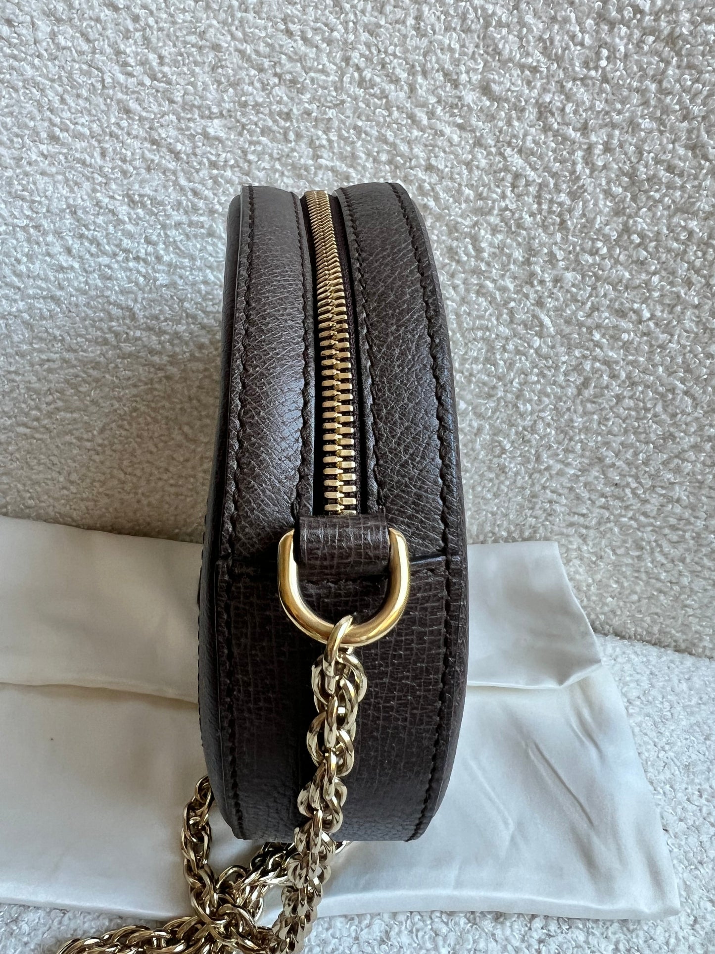 Gucci GG Ophidia Mini GG Round Shoulder Bag (RRP £1,270)