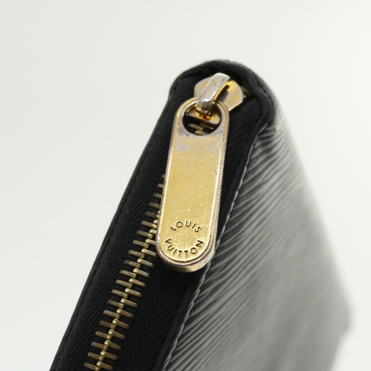 Louis Vuitton Black Leather Portefeuille zippy wallet accessories