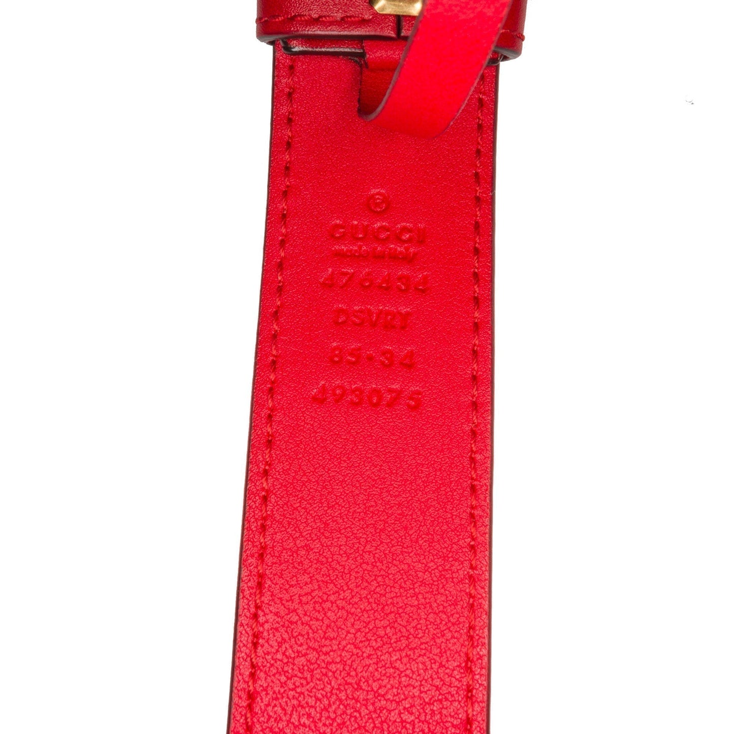 Gucci GG Marmont Belt Bag Red Matelassé