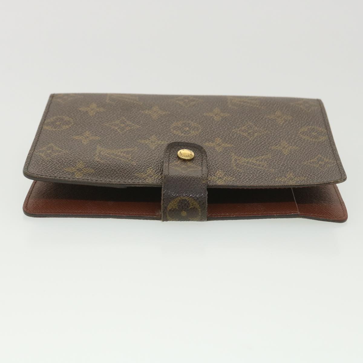 Louis Vuitton Brown Canvas Agenda cover wallet accessories