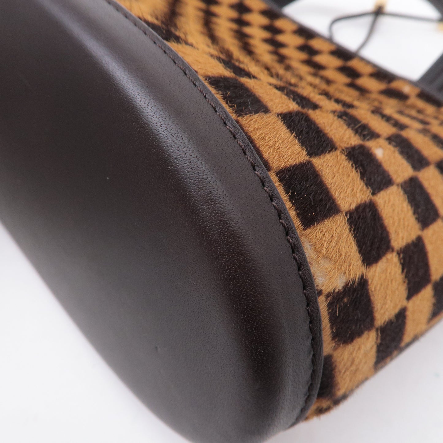 Louis Vuitton Damier Sauvage Impala Hand Bag Brown M92133