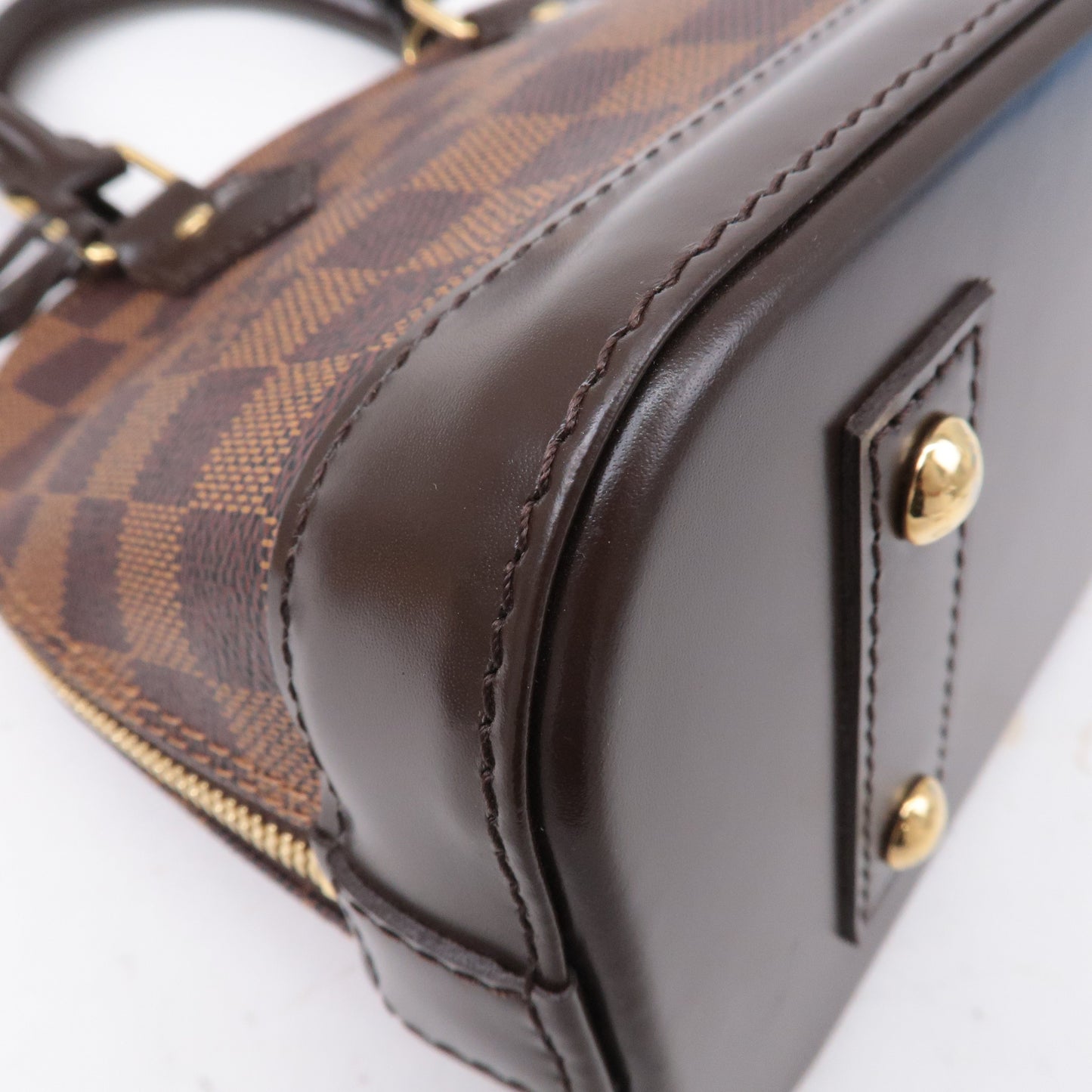 Louis Vuitton Damier Alma BB 2Way Shoulder Bag Hand Bag N41221