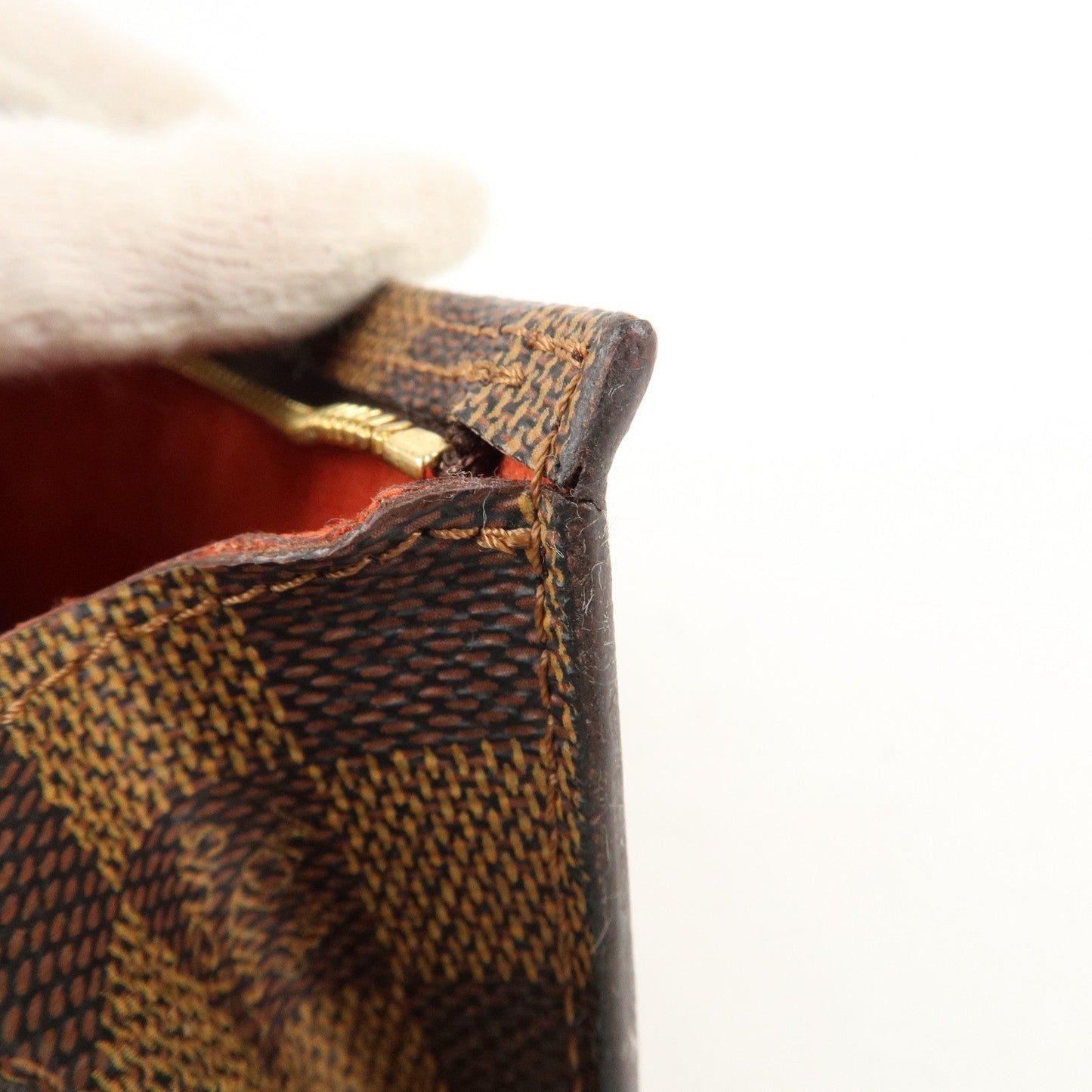 Louis Vuitton Damier Ebene Mini Pouch for Damier Male Bag