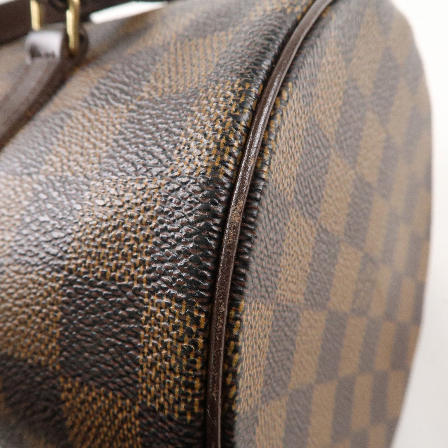 Louis Vuitton Damier Papillon 30 Hand Bag & Pouch Brown N51303