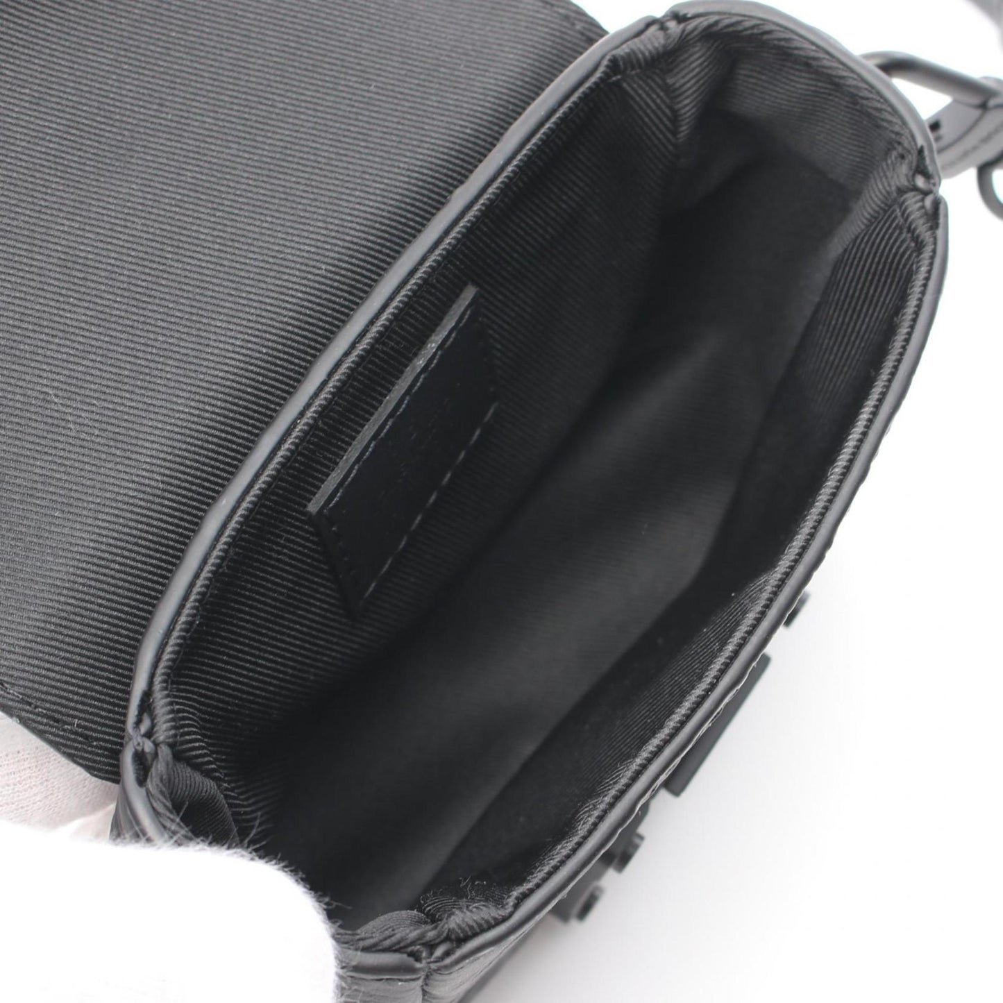 Louis Vuitton  Noir Monogram Leather Handbag