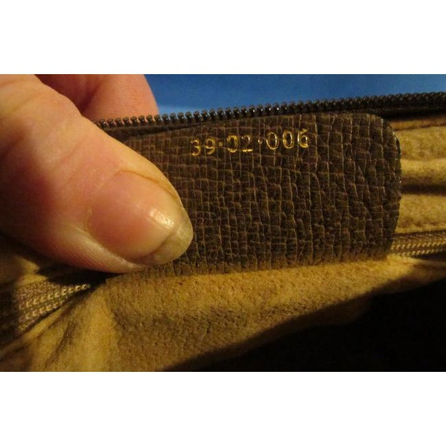 Gucci Boston Bag Guccissima Print Coated And Leather Brown Patent Gg Canvas Satchel