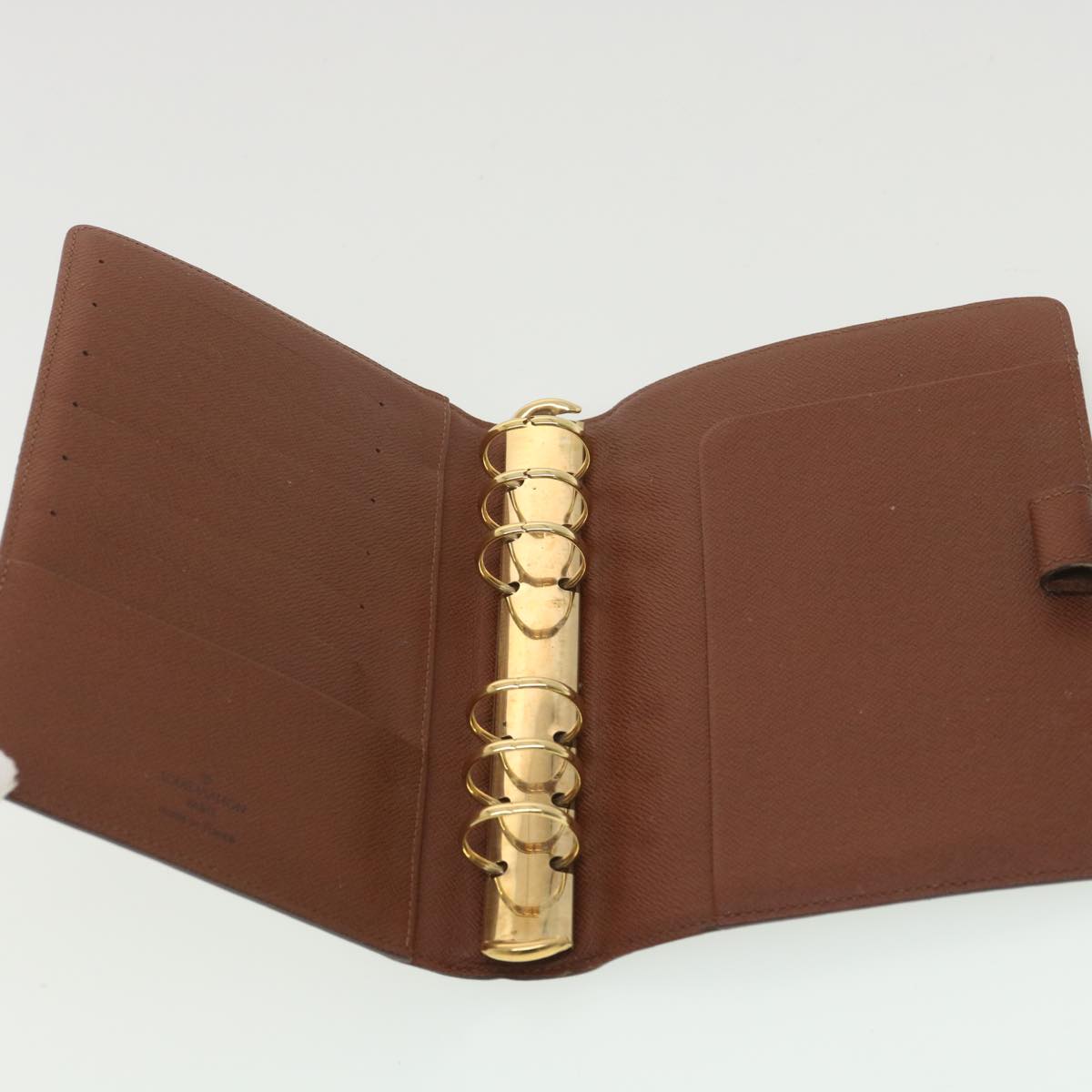 Louis Vuitton Brown Canvas Agenda cover wallet accessories
