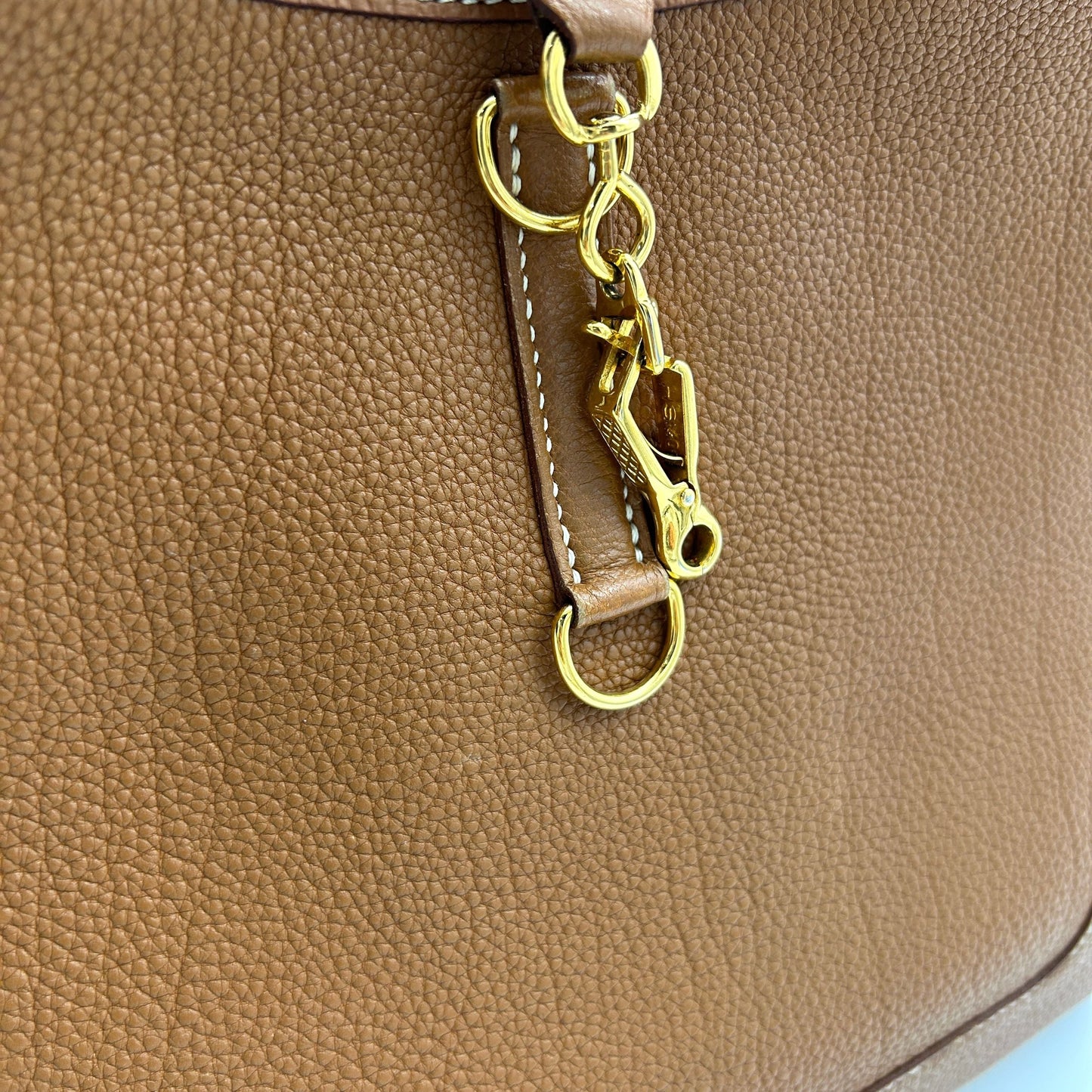 HERMES Togo Trim II 31 Gold LA19226
