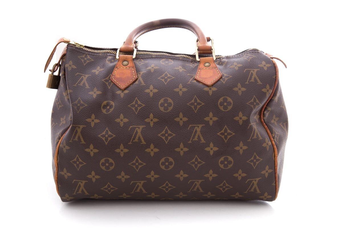 Louis Vuitton 2007 Brown Monogram Speedy HandBag