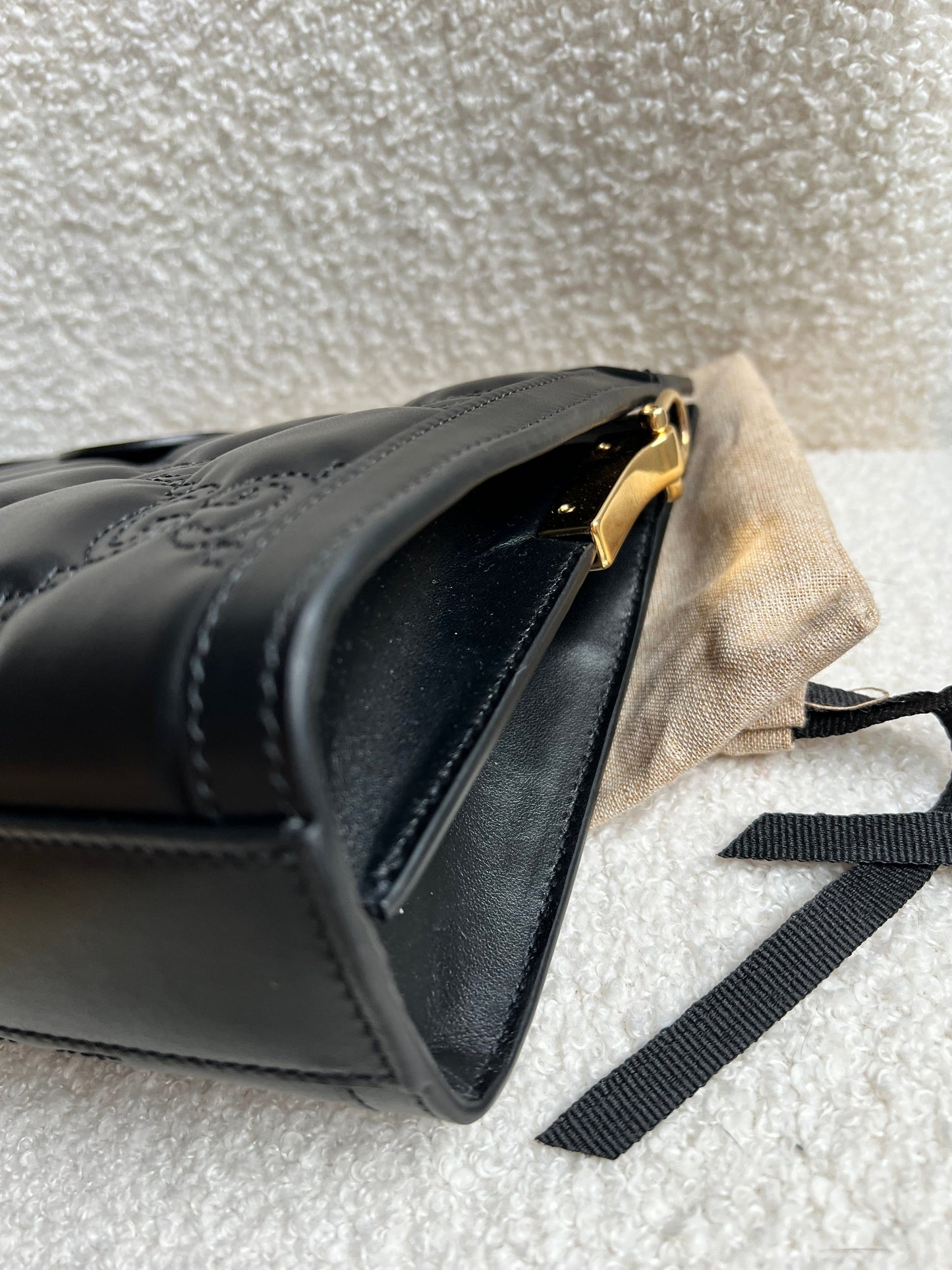 Gucci GG Matelasse Black Shoulder Bag (RRP £2230)