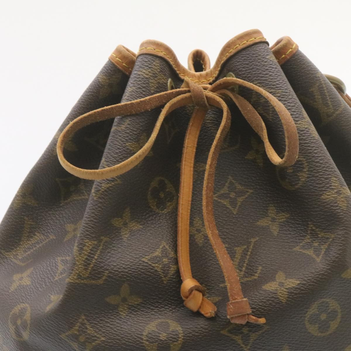 Louis Vuitton Brown Canvas Petit Noe shoulder bag