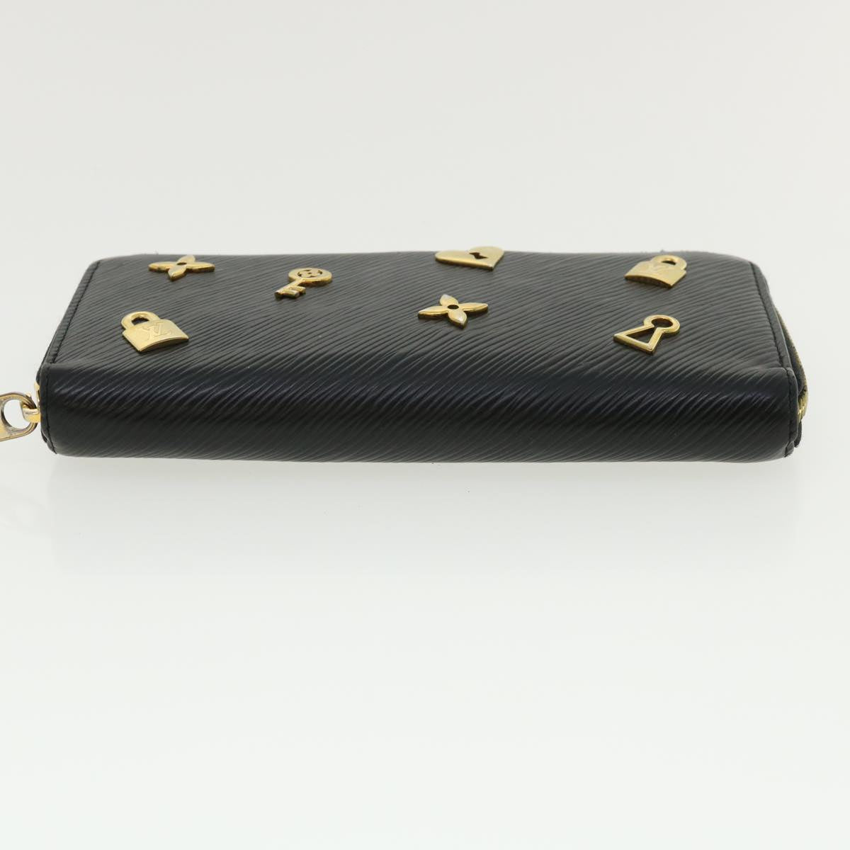 Louis Vuitton Black Leather Portefeuille zippy wallet accessories