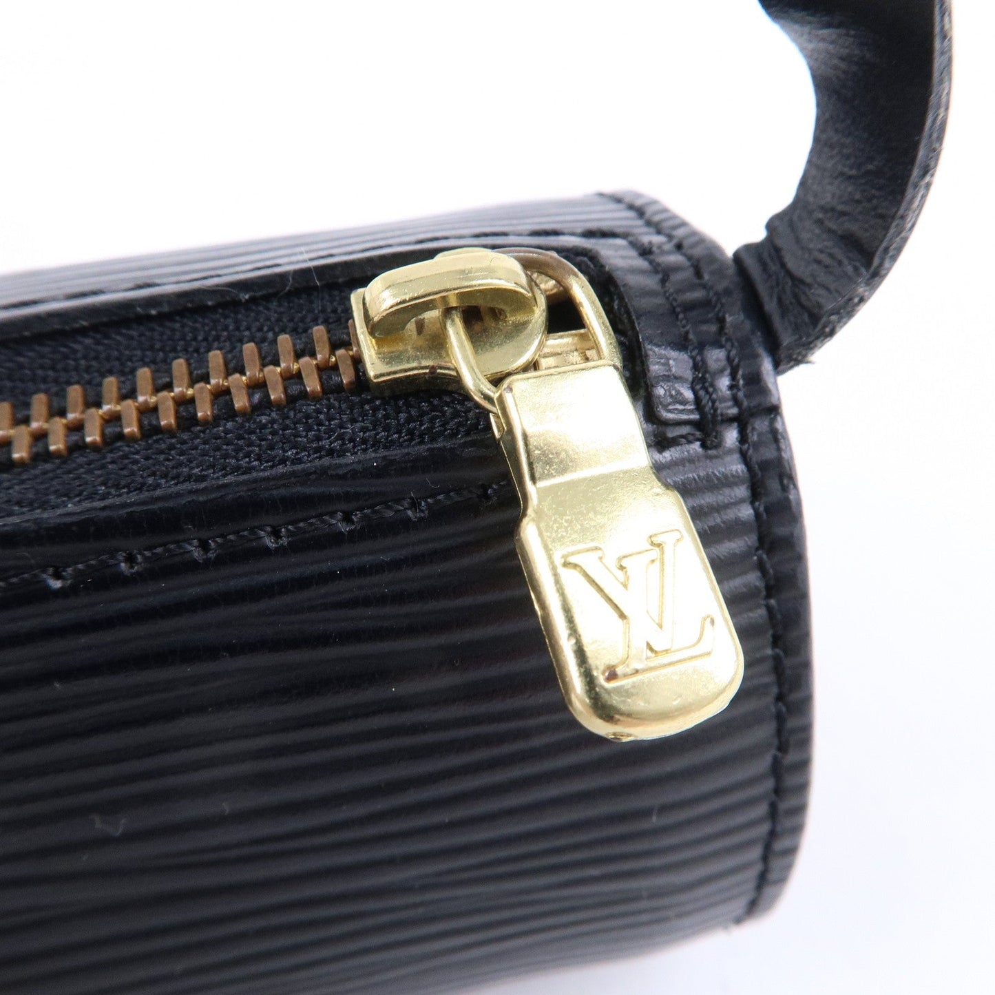 Louis Vuitton Epi Pouch For Soufflot Hand Bag Noir