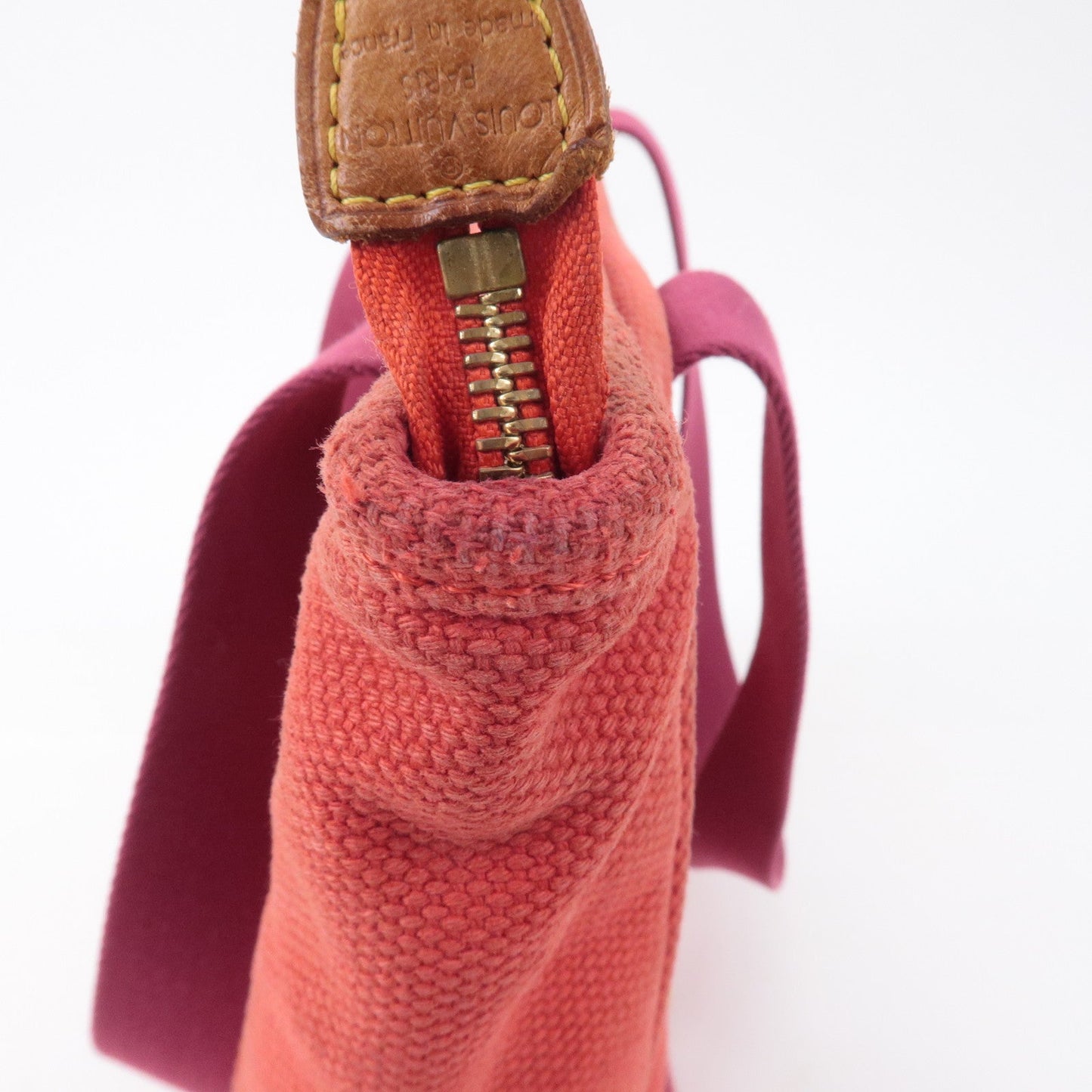 Louis Vuitton Antigua Cabas MM Tote Bag Hand Bag Rouge M40034