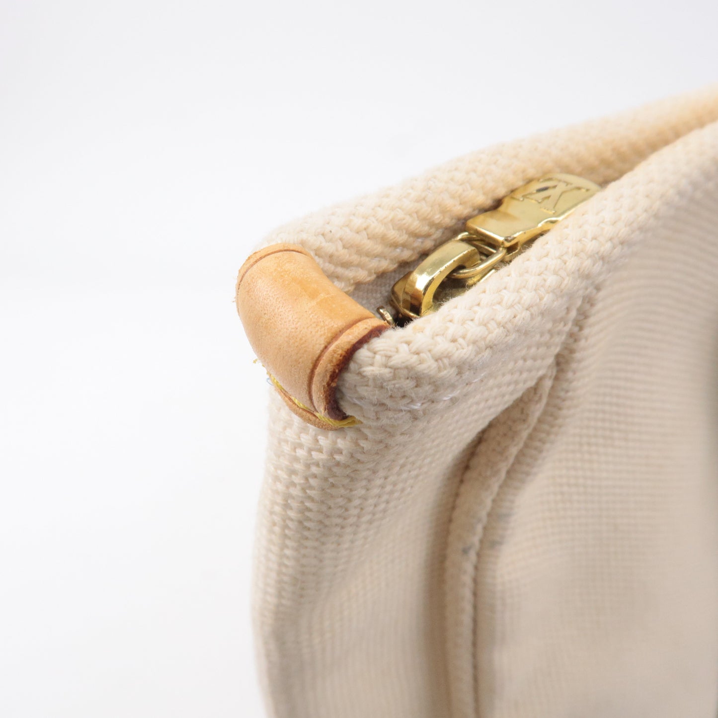Louis Vuitton Antigua Cabas GM Tote Bag Hand Bag Ecru M40033