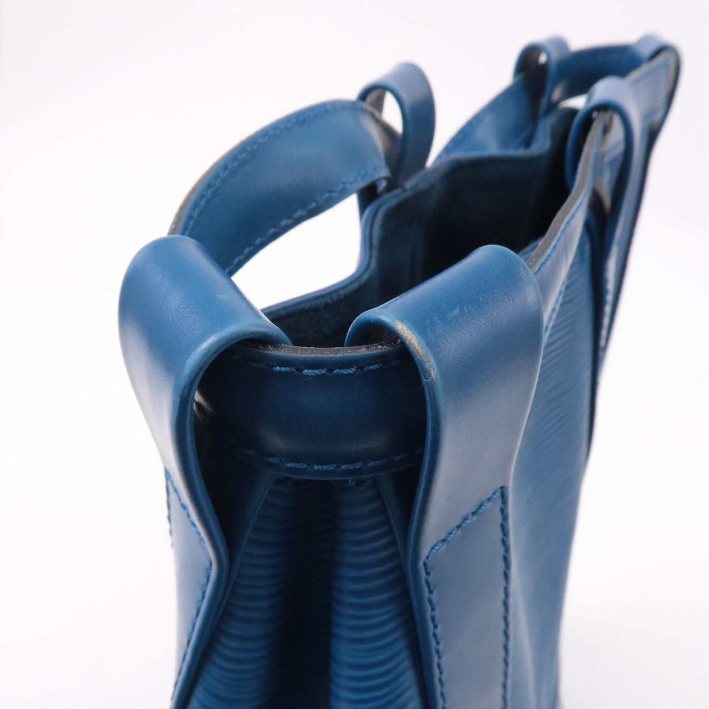 Louis Vuitton Epi Randonnee PM Laundry Bag Toledo Blue M52355