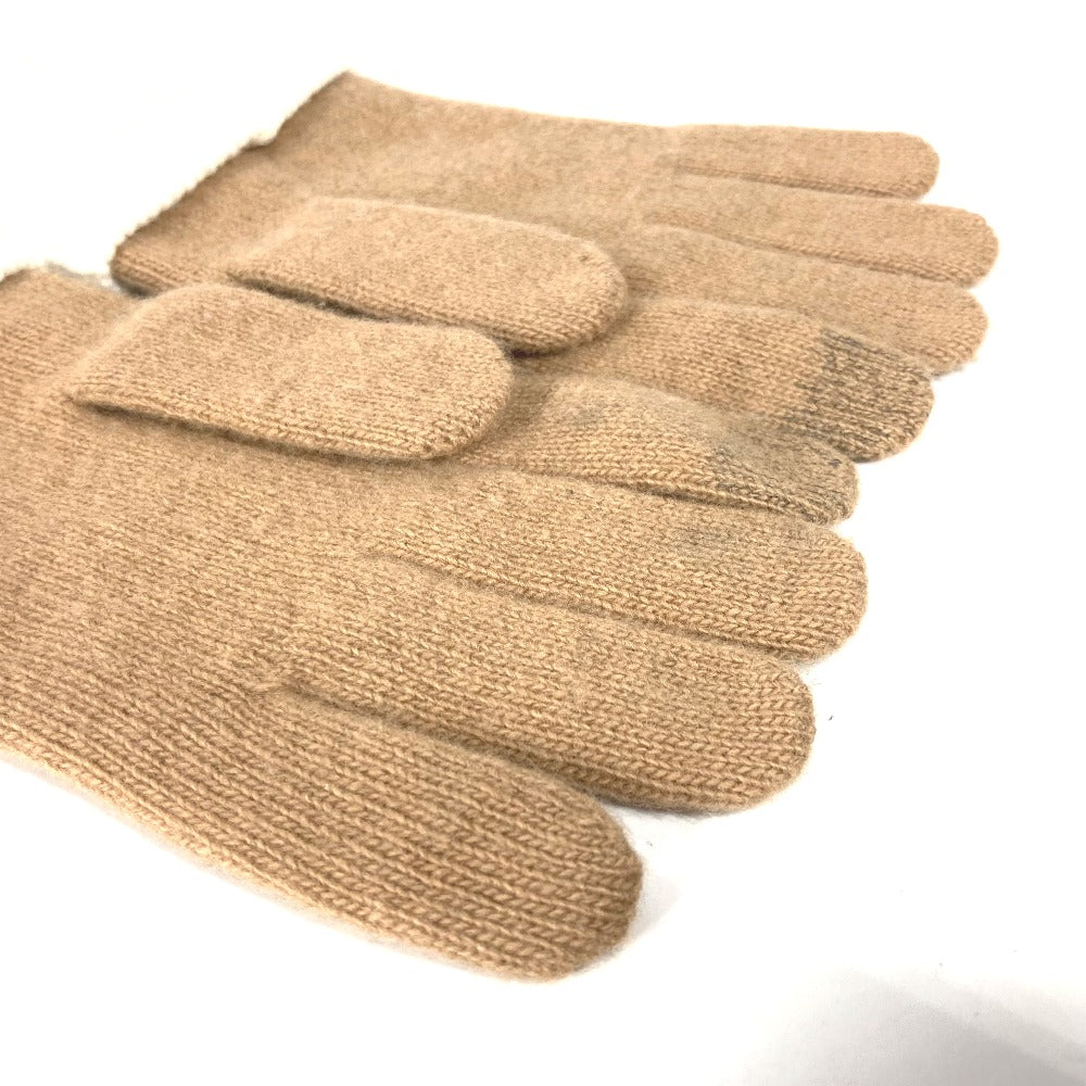 LOUIS VUITTON gloves M77930 wool beige By color Globe LV Headline