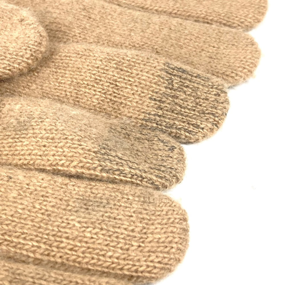 LOUIS VUITTON gloves M77930 wool beige By color Globe LV Headline