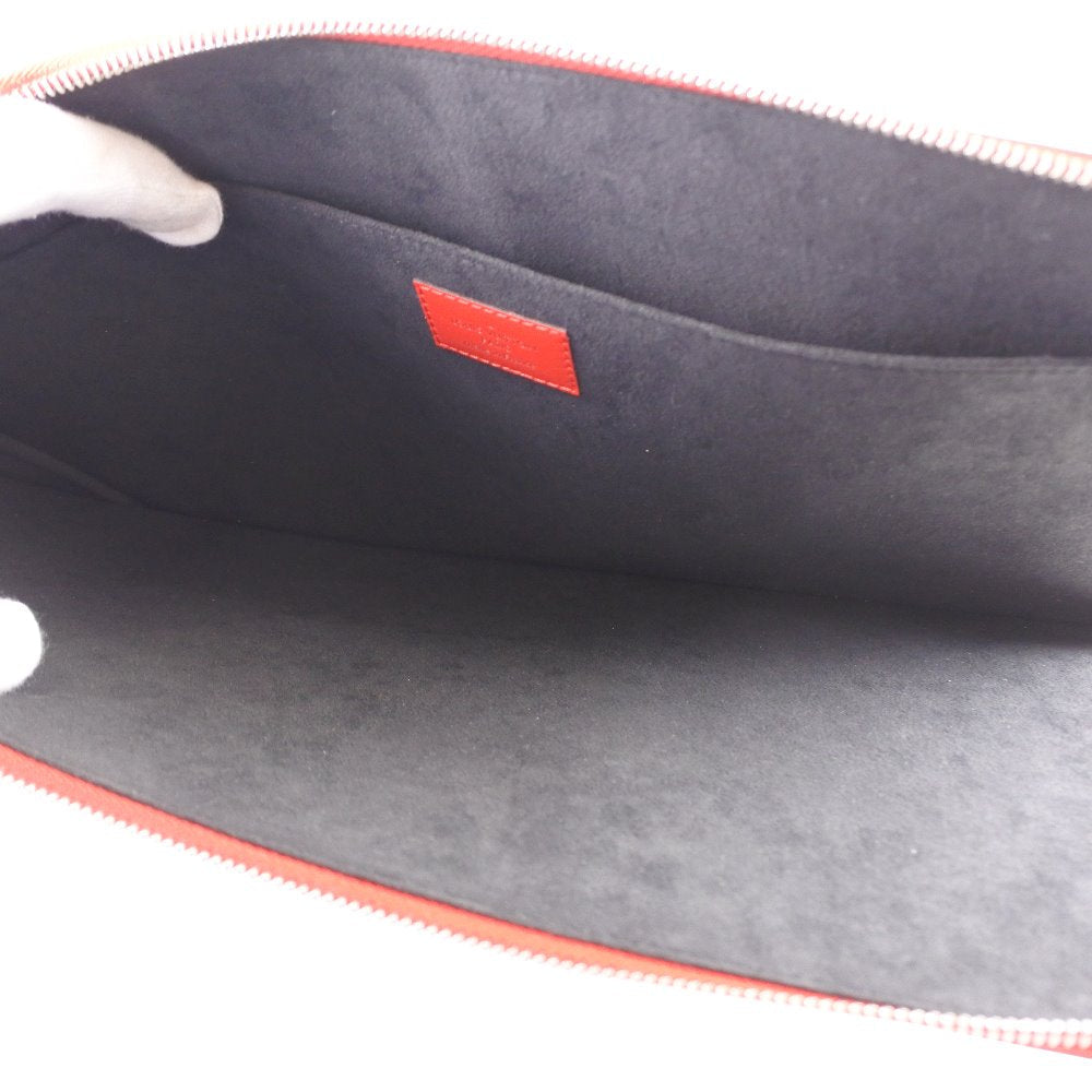 LOUIS VUITTON Clutch bag M67722 Epi Leather Red Supreme collaboration Pochette Jules GM