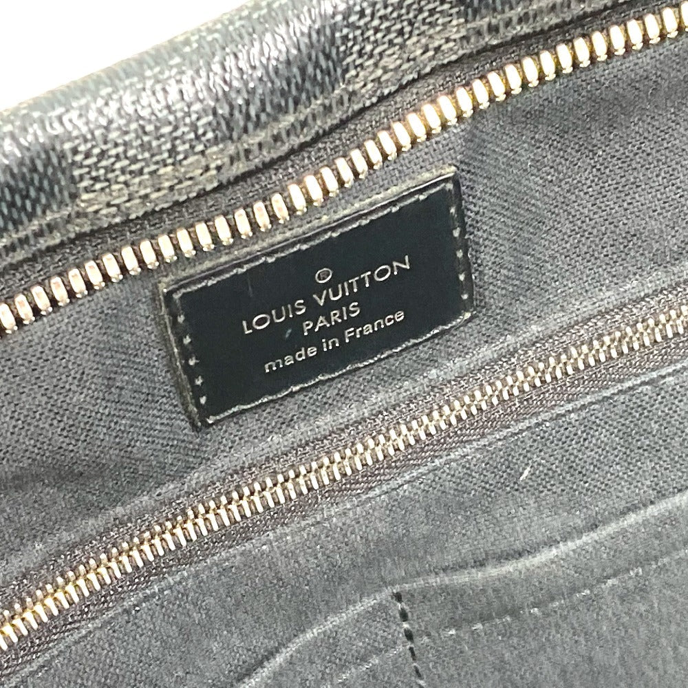 LOUIS VUITTON Business bag N41125 Damier Grafitto Canvas black Damier Grafitte Porto documan Voyage PDV mens Used