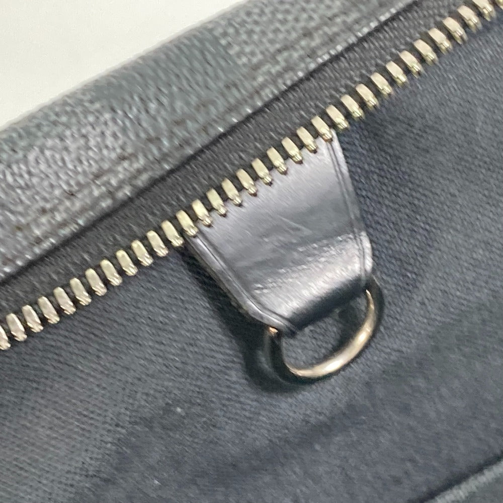 LOUIS VUITTON Business bag N41125 Damier Grafitto Canvas black Damier Grafitte Porto documan Voyage PDV mens Used