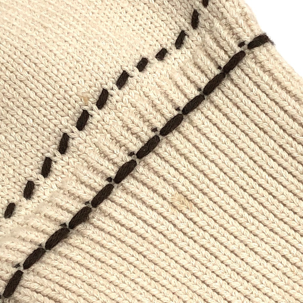 LOUIS VUITTON cardigan 1AFPXX cotton beige Signature light LV logo Ｌ