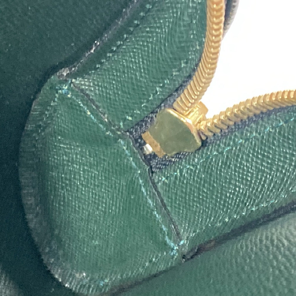 LOUIS VUITTON business bag M30184 Taiga Leather green Taiga Baikal