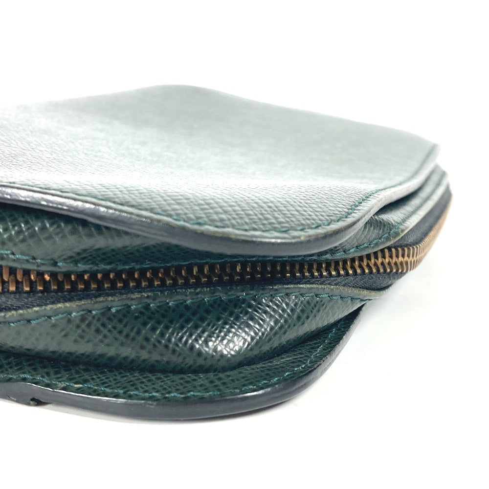 LOUIS VUITTON business bag M30184 Taiga Leather green Taiga Baikal