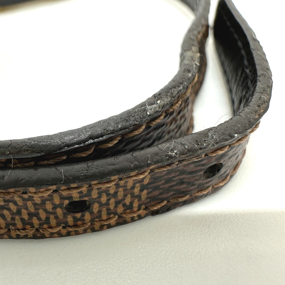 LOUIS VUITTON bracelet M6623 Damier canvas Brown Bracelet Sign It