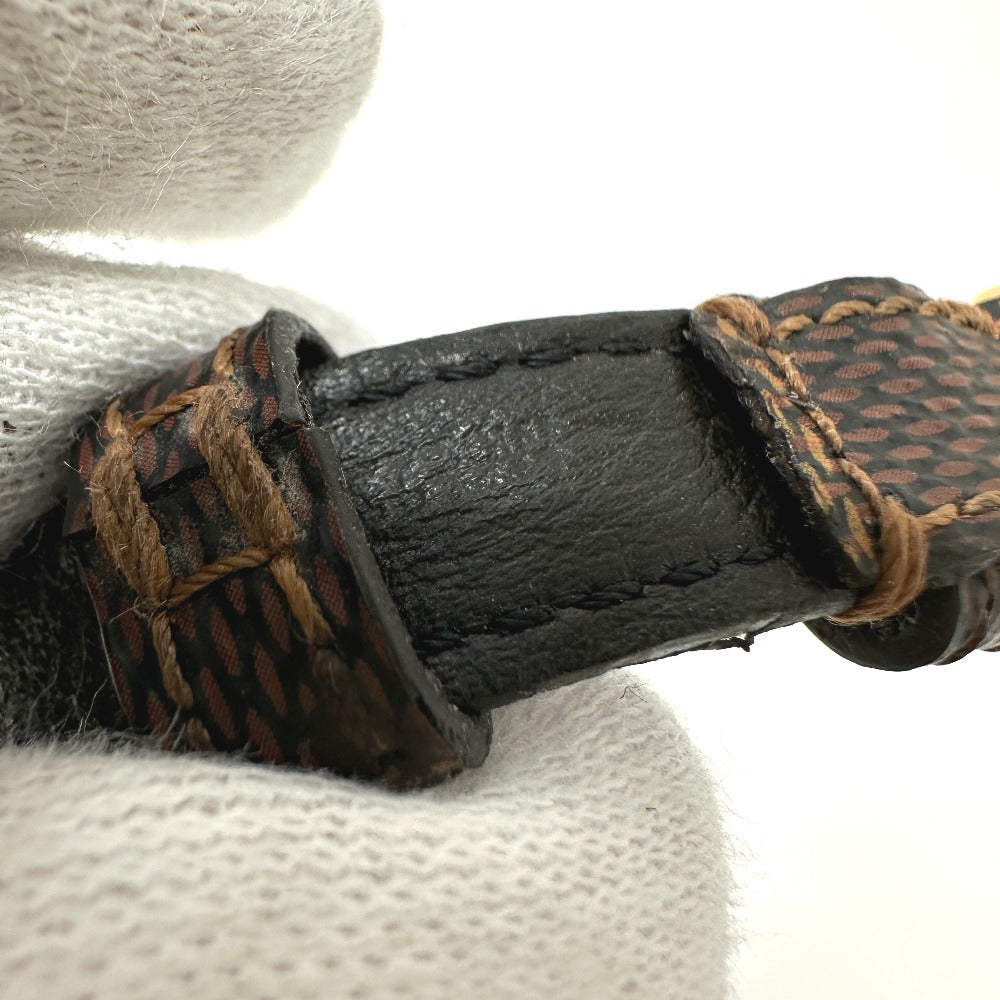 LOUIS VUITTON bracelet M6623 Damier canvas Brown Bracelet Sign It