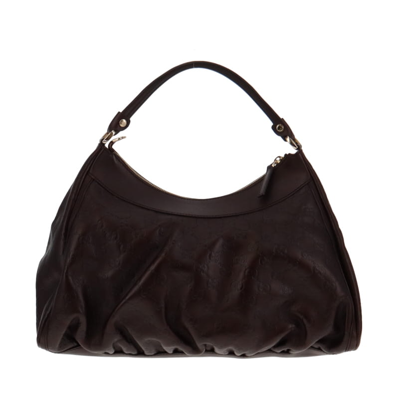 Gucci GG Leather Abbey Shoulder Bag