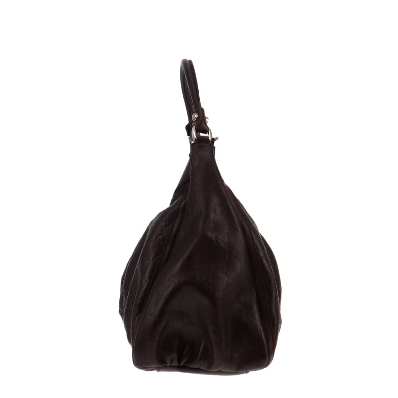 Gucci GG Leather Abbey Shoulder Bag