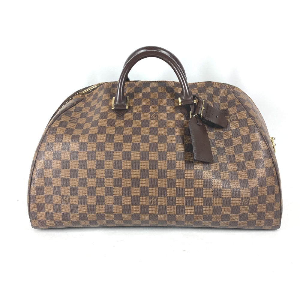 LOUIS VUITTON Boston Duffel bag N41432 Damier canvas Brown Damier Rivera GM