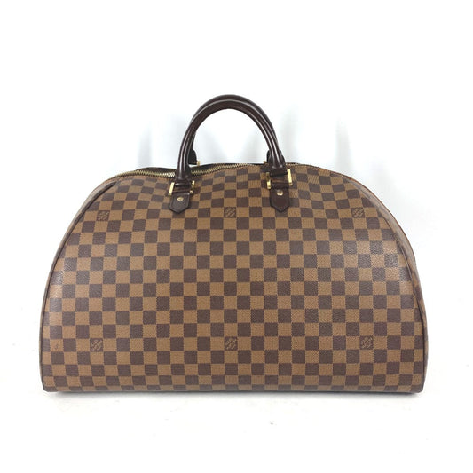 LOUIS VUITTON Boston Duffel bag N41432 Damier canvas Brown Damier Rivera GM