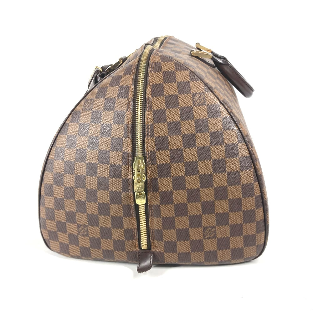LOUIS VUITTON Boston Duffel bag N41432 Damier canvas Brown Damier Rivera GM