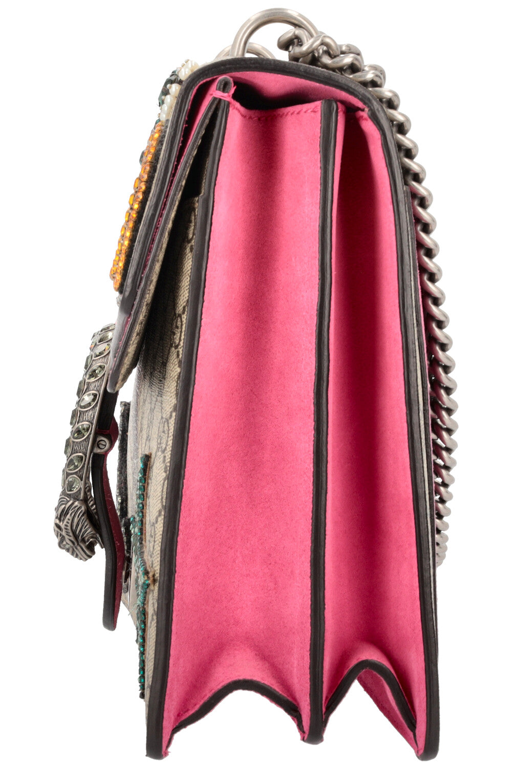 GUCCI Dionysus GG Bag Crystals