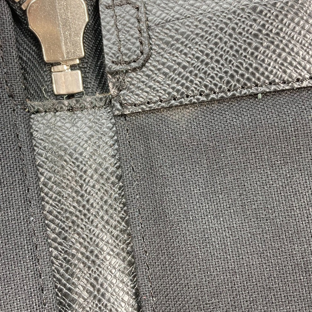 LOUIS VUITTON Business bag M32612 Taiga Leather black Taiga Vladimir mens Used