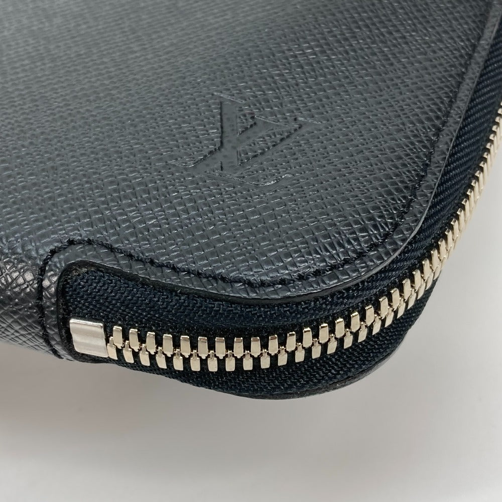 LOUIS VUITTON Business bag M32612 Taiga Leather black Taiga Vladimir mens Used