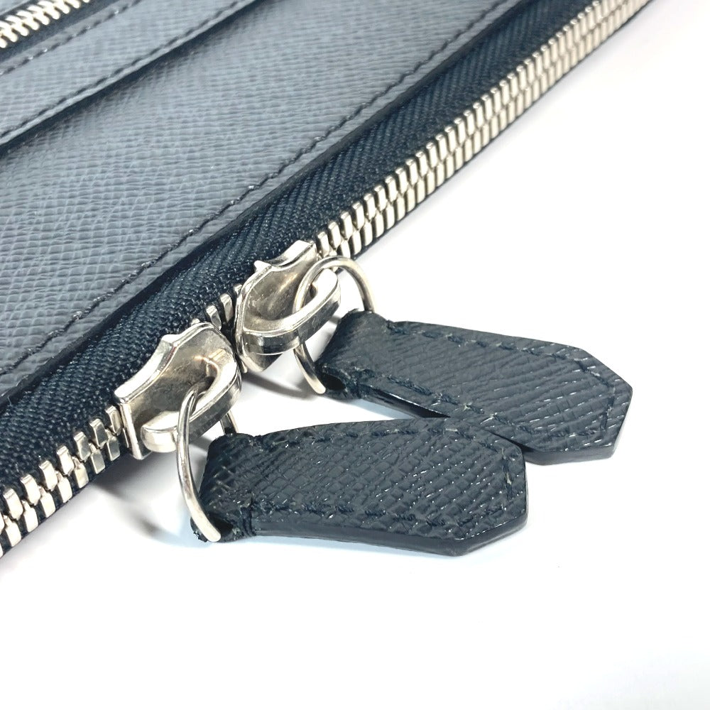 LOUIS VUITTON Clutch bag M32612 Taiga Leather black Taiga Vladimir