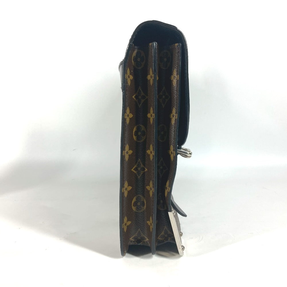LOUIS VUITTON Business bag M92292 Monogram canvas Brown Monogram macacer Rally
