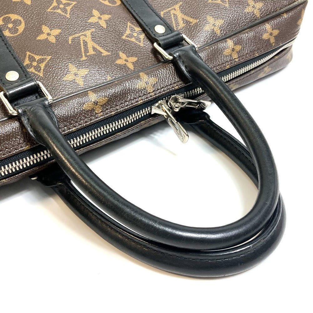 LOUIS VUITTON Briefcase M40225 Monogram canvas Brown Monogram Macasa Port Documan Voyajaj
