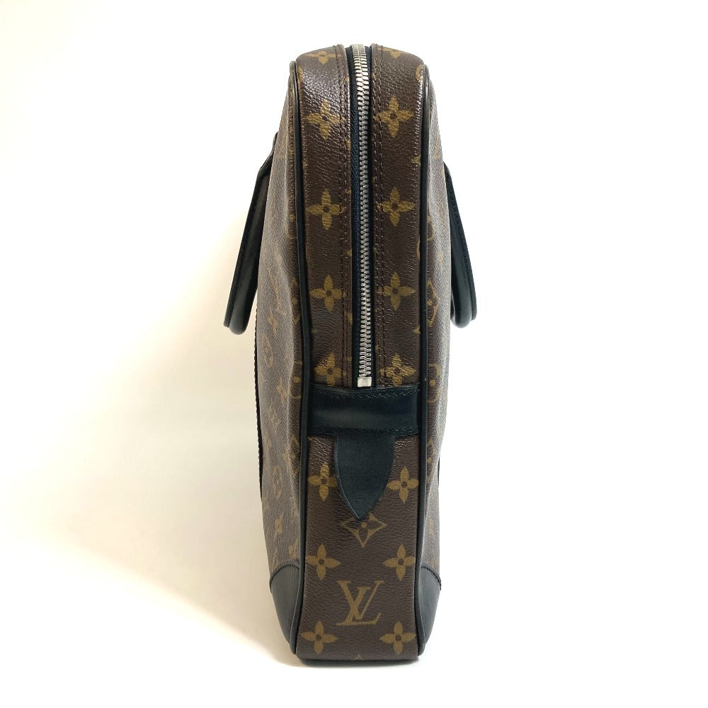 LOUIS VUITTON Briefcase M40225 Monogram canvas Brown Monogram Macasa Port Documan Voyajaj