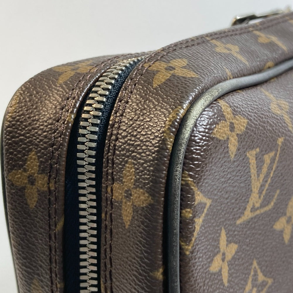LOUIS VUITTON Briefcase M40225 Monogram canvas Brown Monogram Macasa Port Documan Voyajaj