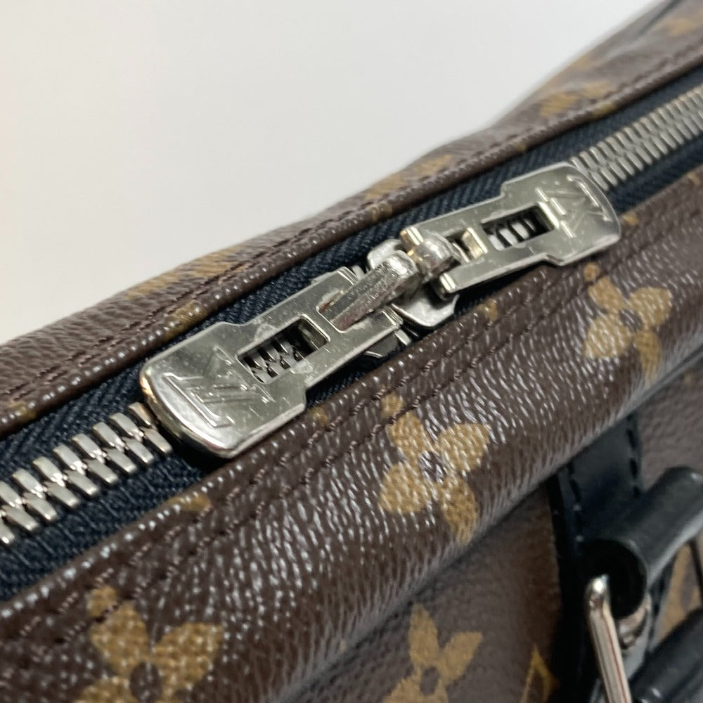 LOUIS VUITTON Briefcase M40225 Monogram canvas Brown Monogram Macasa Port Documan Voyajaj