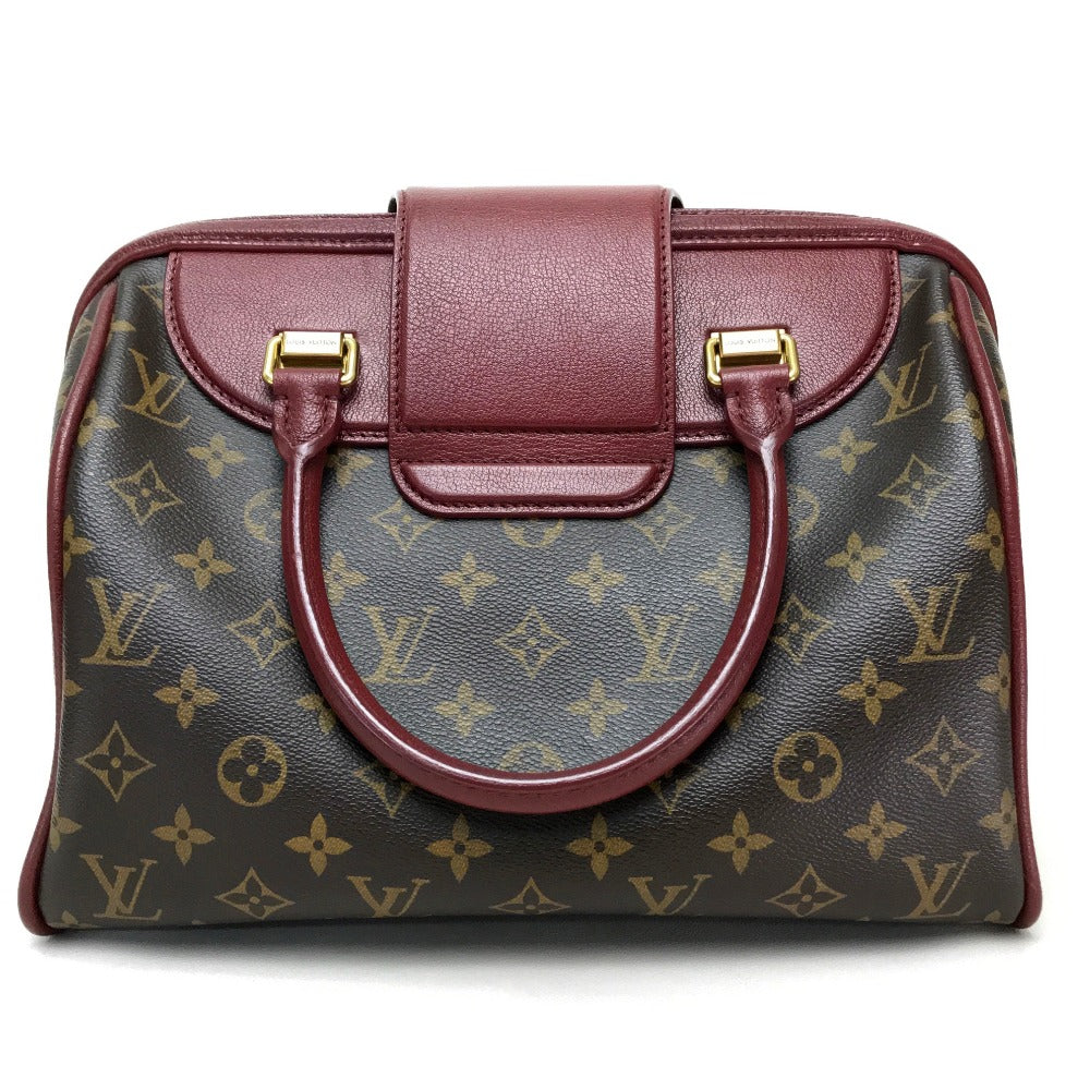 LOUIS VUITTON Handbag M40802 Monogram canvas Dark brown Monogram golden arrow speedy